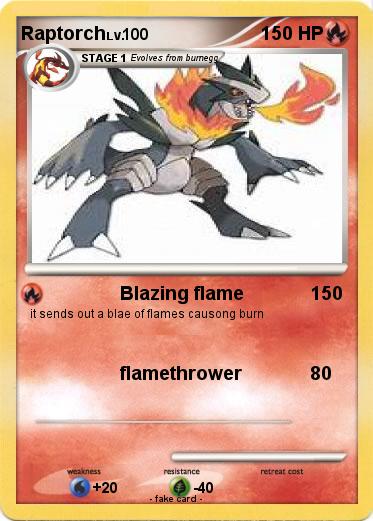 Pokemon Raptorch