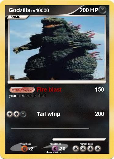 Pokemon Godzilla