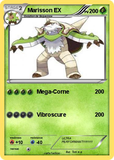 Pokemon Marisson EX