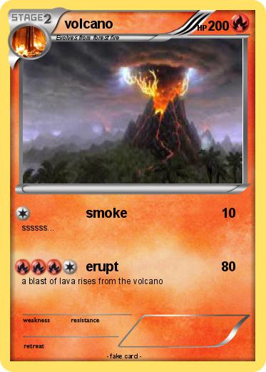 Pokemon volcano