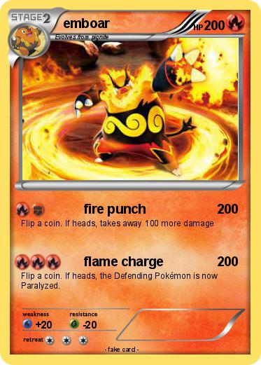 Pokemon emboar