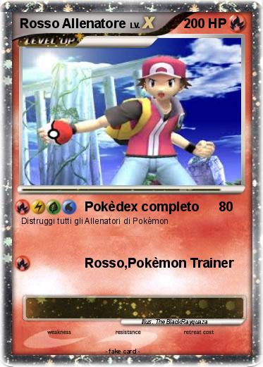 Pokemon Rosso Allenatore