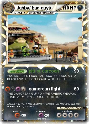 Pokemon Jabba/ bad guys