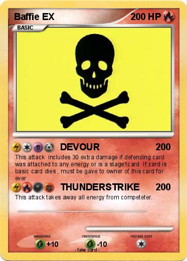 Pokemon Baffie EX