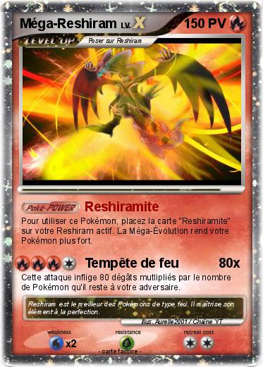 Pokemon Méga-Reshiram