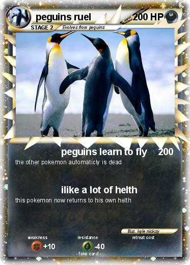 Pokemon peguins ruel