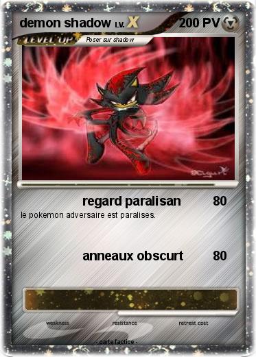 Pokemon demon shadow