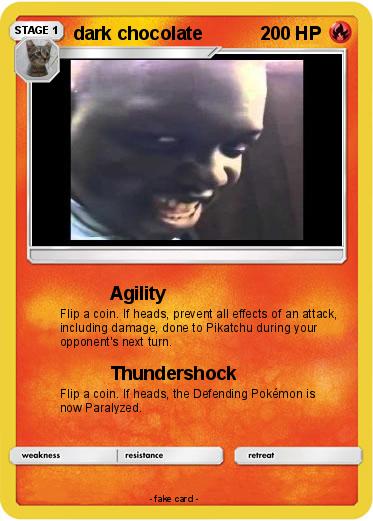 Pokemon dark chocolate