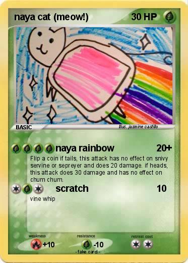 Pokemon naya cat (meow!)