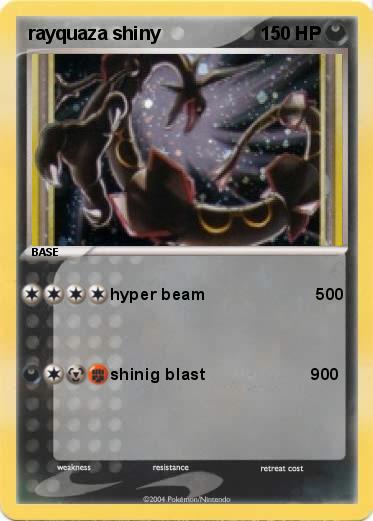 Pokemon rayquaza shiny