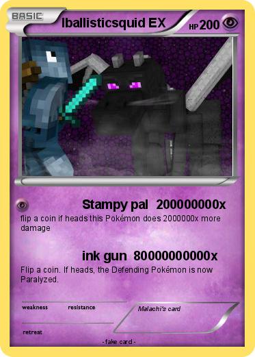 Pokemon Iballisticsquid EX