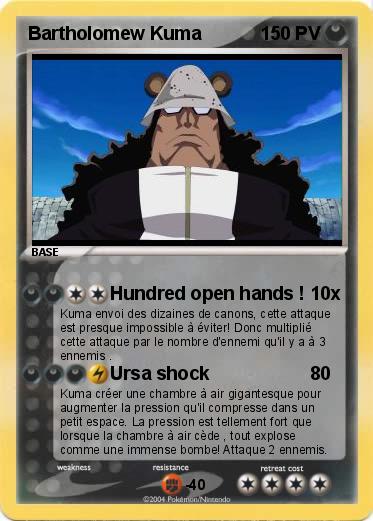 Pokemon Bartholomew Kuma