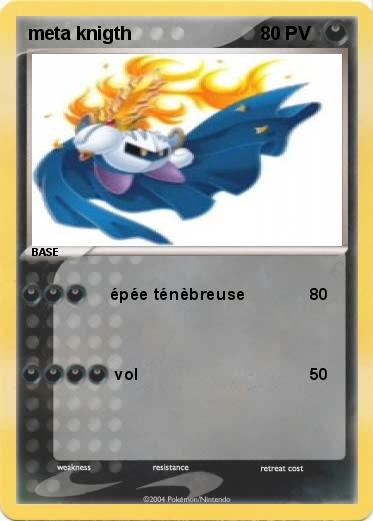 Pokemon meta knigth