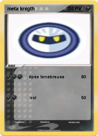 Pokemon meta knigth