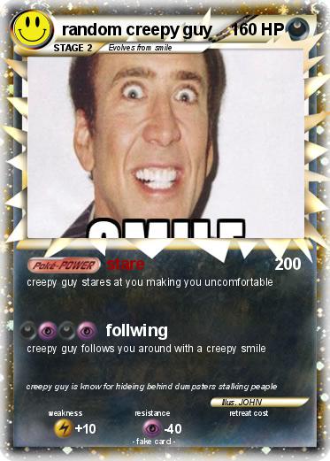 Pokemon random creepy guy