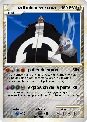 Pokemon bartholomew kuma