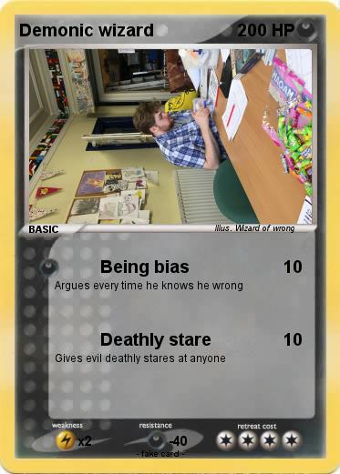 Pokemon Demonic wizard