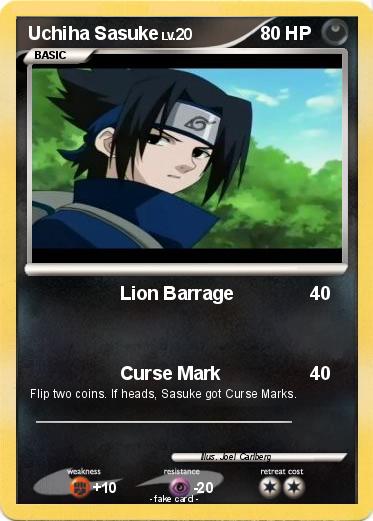 Pokemon Uchiha Sasuke