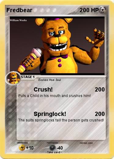 Pokemon Fredbear