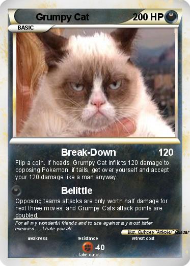 Pokemon Grumpy Cat