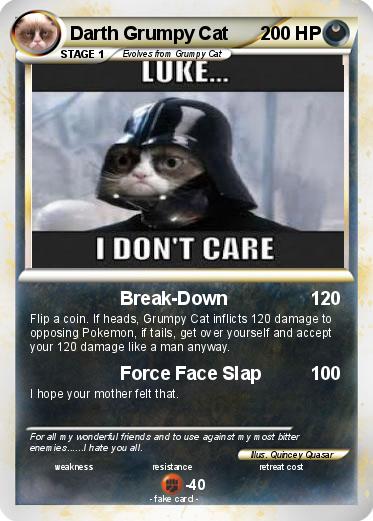 Pokemon Darth Grumpy Cat