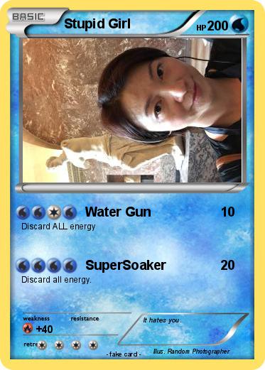 Pokemon Stupid Girl