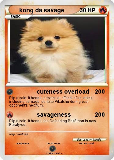 Pokemon kong da savage