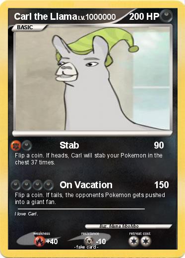 Pokemon Carl the Llama