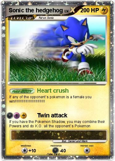 Pokemon Sonic the hedgehog