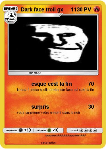 Pokemon Dark face troll gx     1