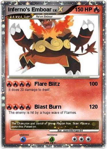 Pokemon Inferno's Emboar