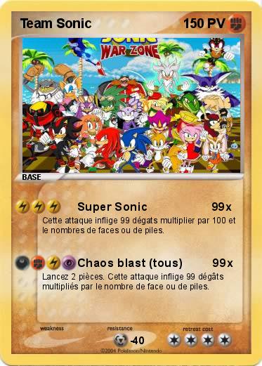 Pokemon Team Sonic 
