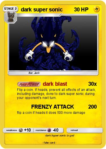 Pokemon dark super sonic