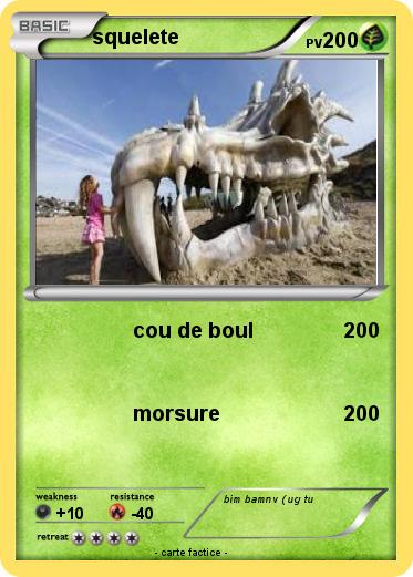 Pokemon squelete