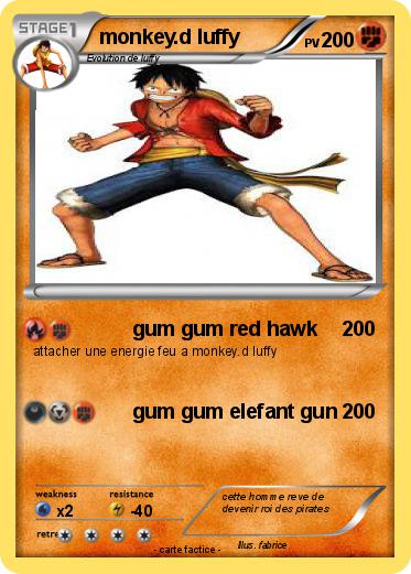 Pokemon monkey.d luffy
