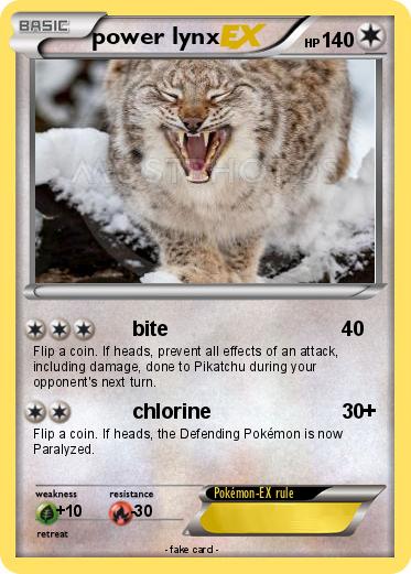 Pokemon power lynx