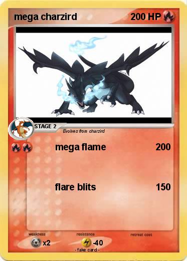Pokemon mega charzird