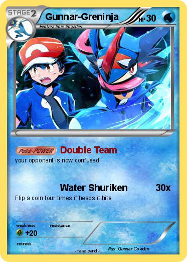 Pokemon Gunnar-Greninja