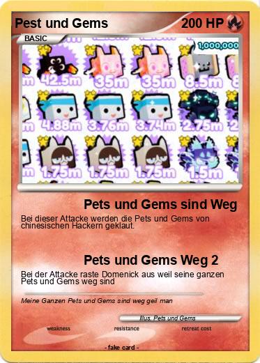 Pokemon Pest und Gems