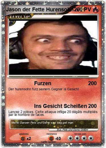 Pokemon Jason der Fette Hurensohn
