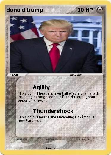 Pokemon donald trump