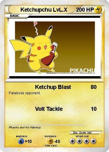Pokemon Ketchupchu LvL.X