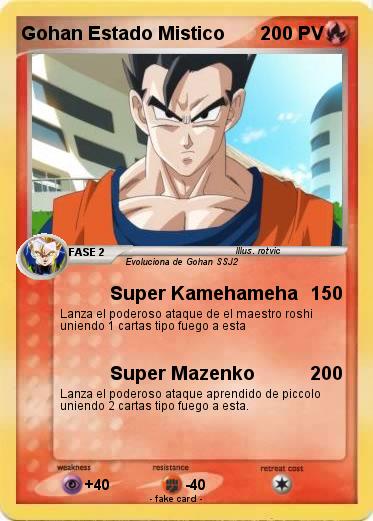 Pokemon Gohan Estado Mistico