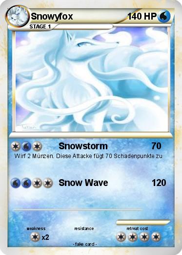 Pokemon Snowyfox