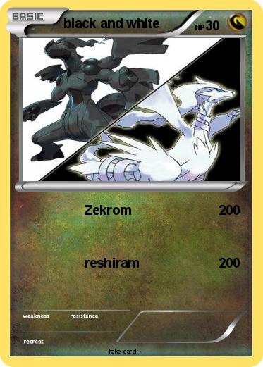 Pokemon black and white