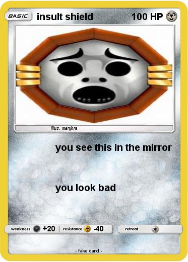 Pokemon insult shield