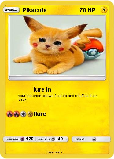 Pokemon Pikacute