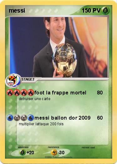 Pokemon messi