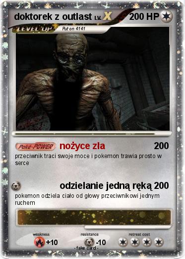 Pokemon doktorek z outlast