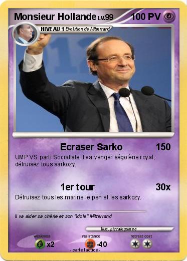 Pokemon Monsieur Hollande